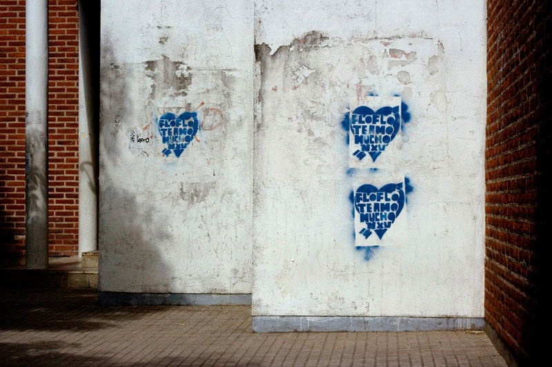 el amor en el muro